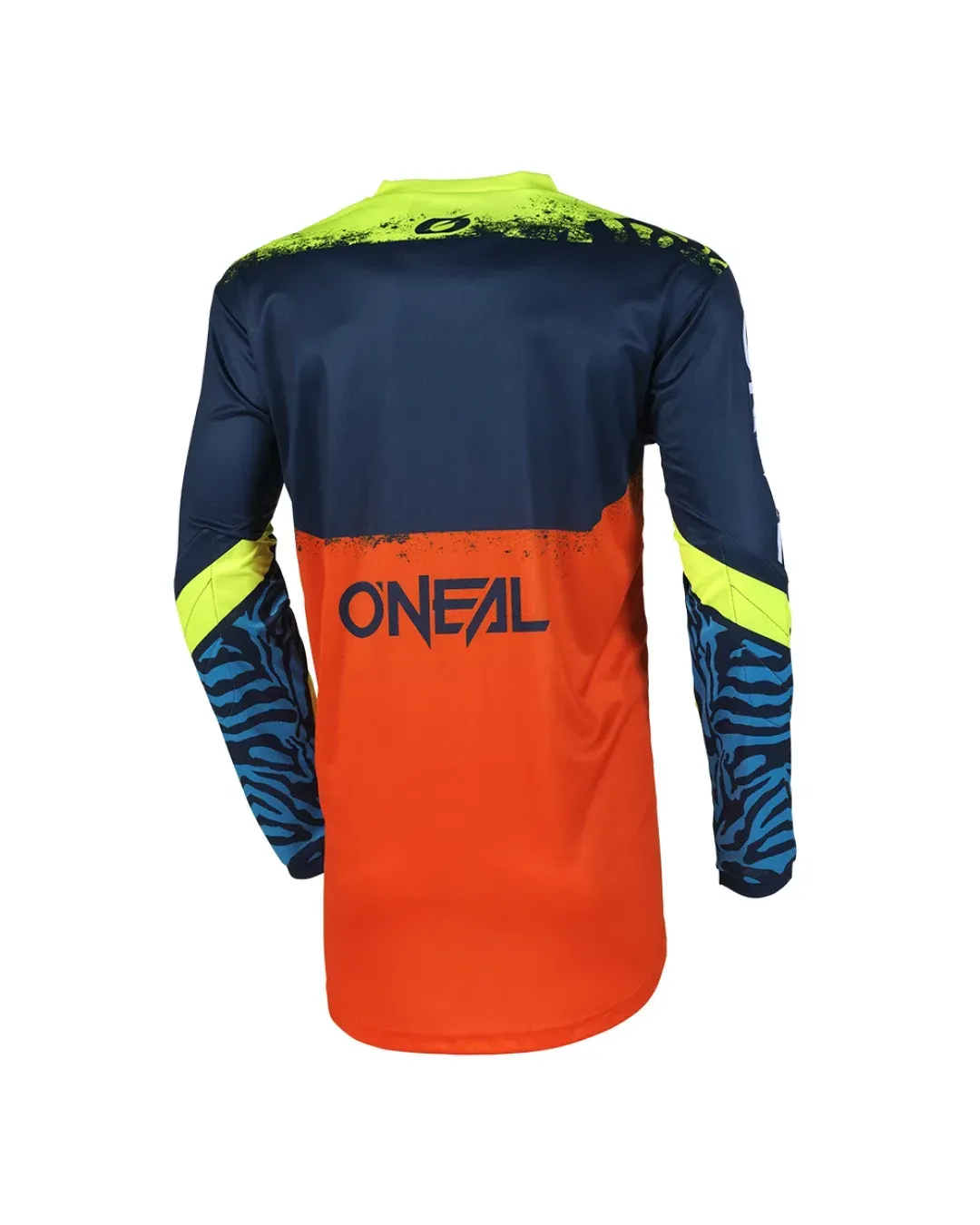 Детска мотокрос блуза O'NEAL ELEMENT SHOCKER BLUE/ORANGE V.25