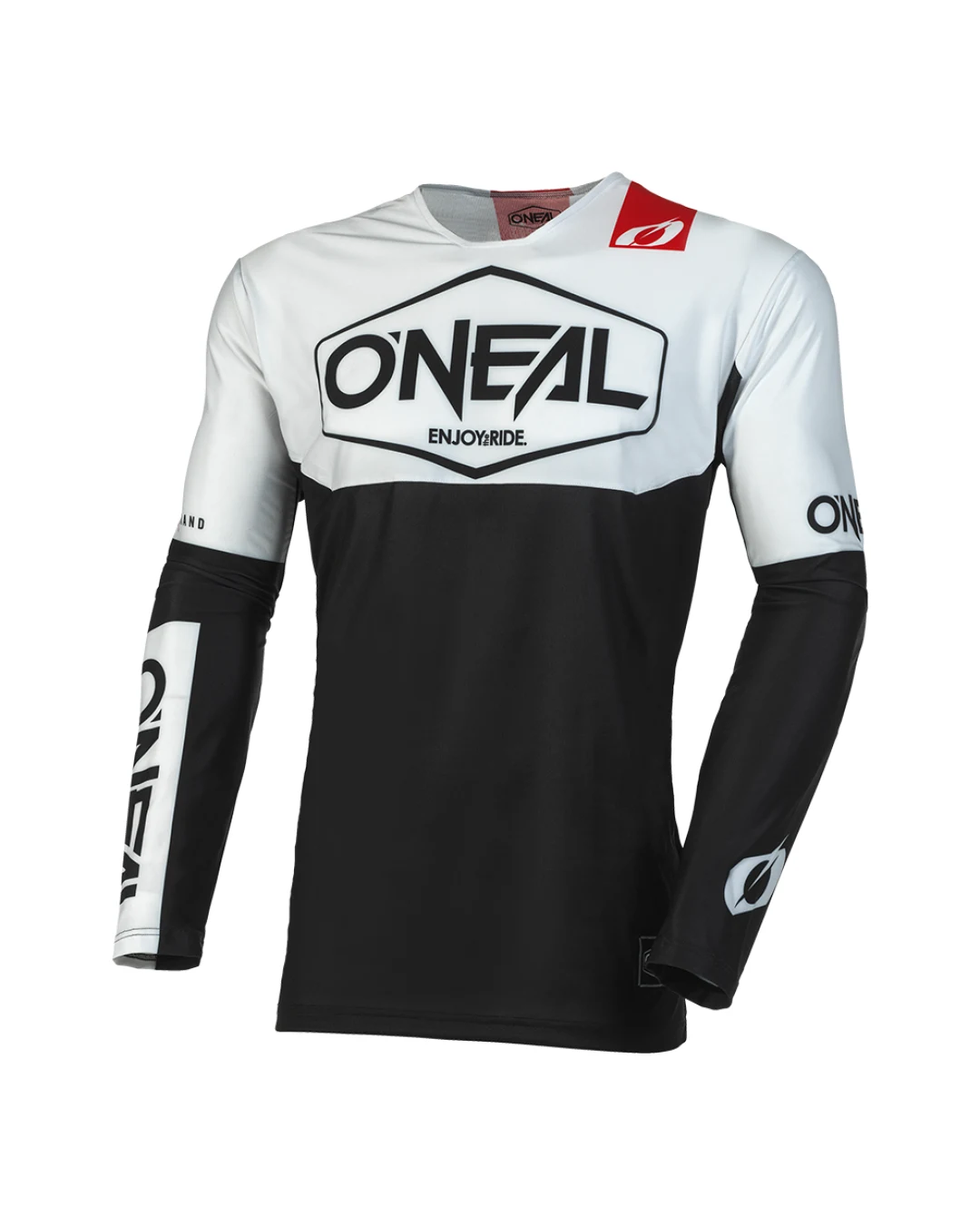 Детска мотокрос блуза O'NEAL MAYHEM HEXX V.23 BLACK/WHITE