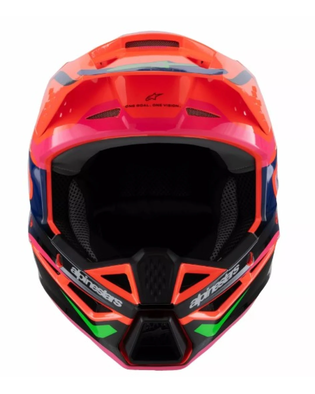 Детска мотокрос каска ALPINESTARS SM3 DEEGAN OR/PU