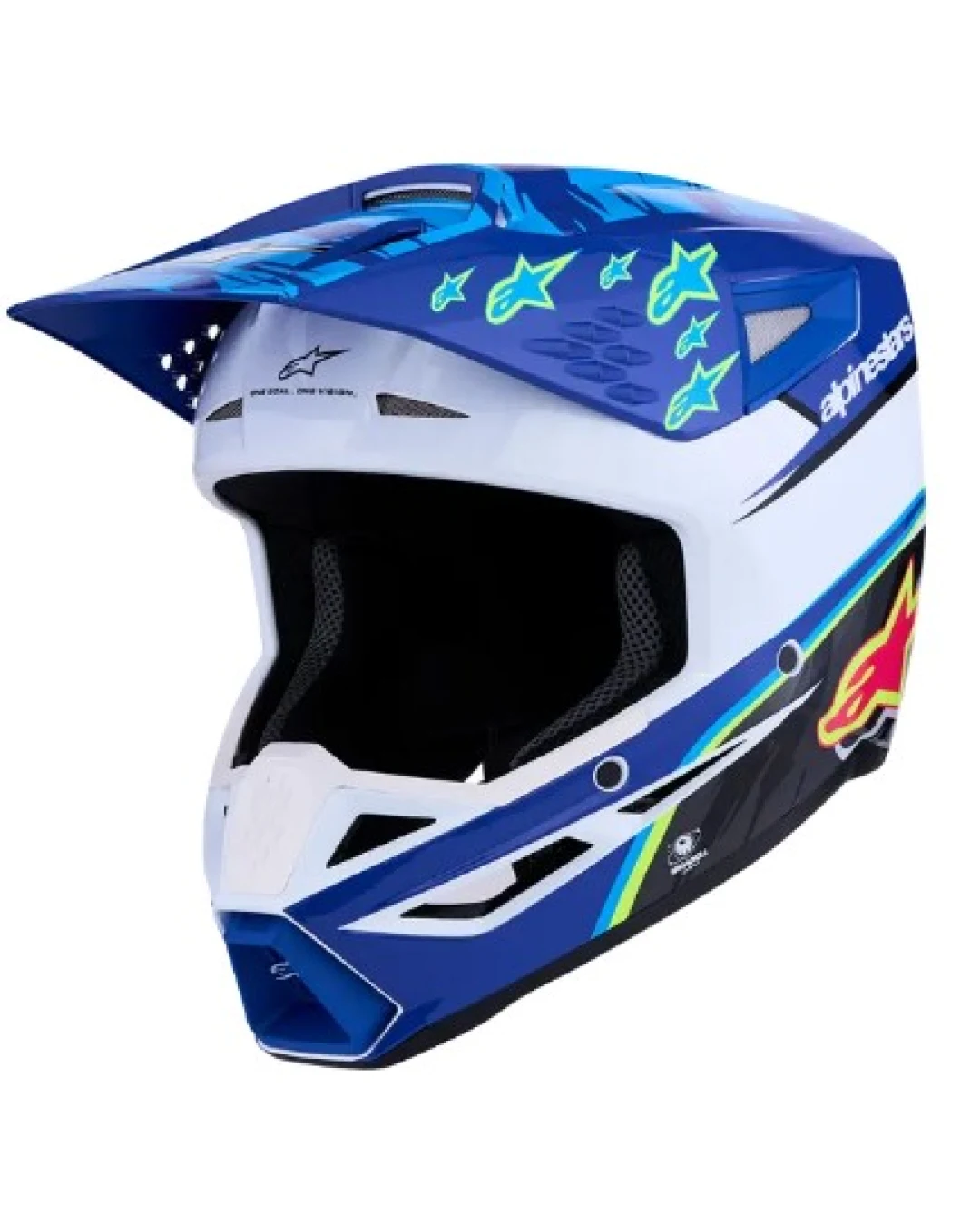Детска мотокрос каска ALPINESTARS SM3 FALCON BL/BK/PK