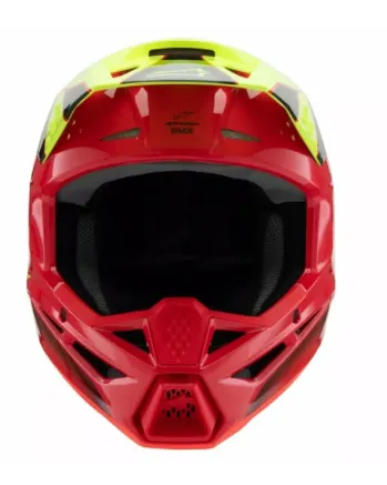 Детска мотокрос каска ALPINESTARS SM3 FRAY RD/YL/BK