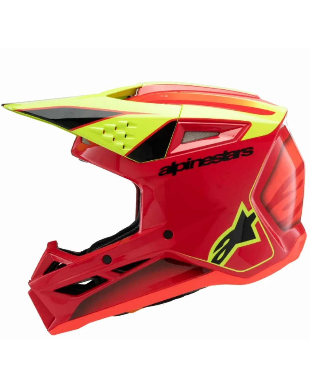 Детска мотокрос каска ALPINESTARS SM3 FRAY RD/YL/BK