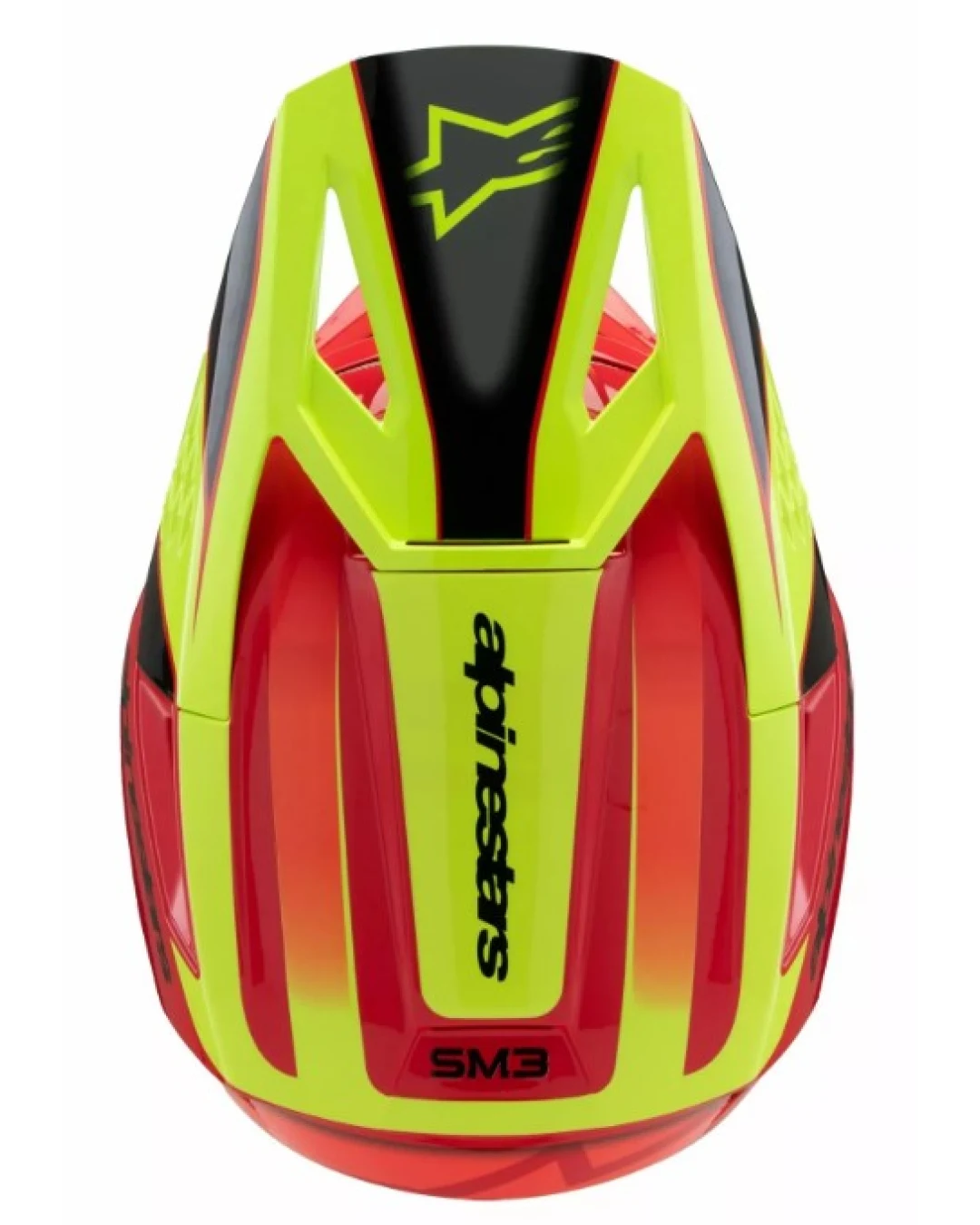 Детска мотокрос каска ALPINESTARS SM3 FRAY RD/YL/BK