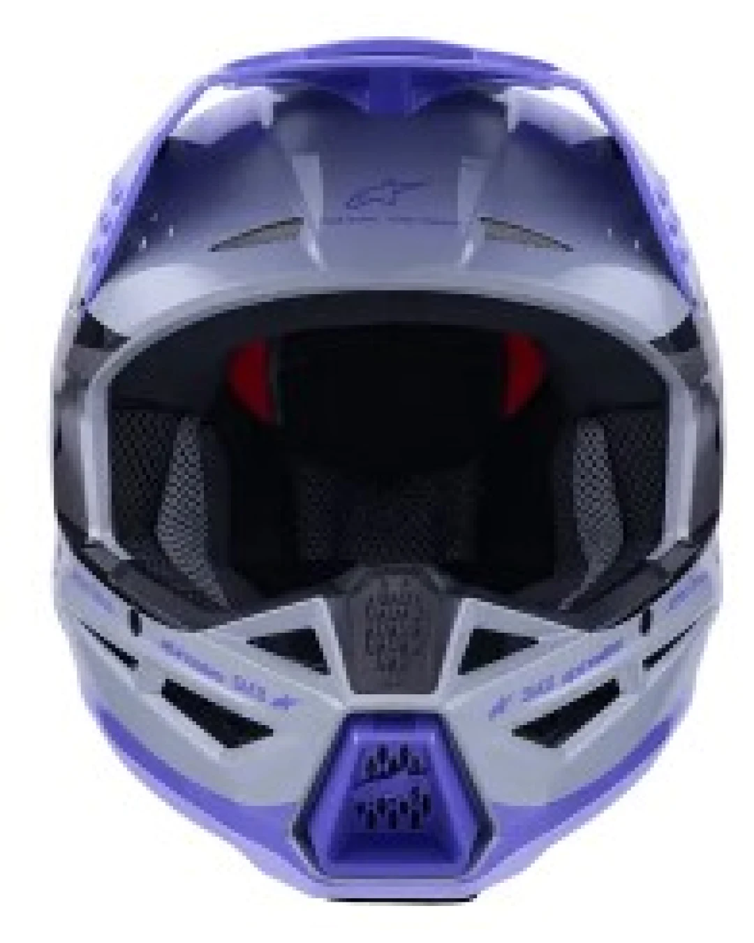 Детска мотокрос каска ALPINESTARS SM3 JETTSON GRAY/PUR/BLK