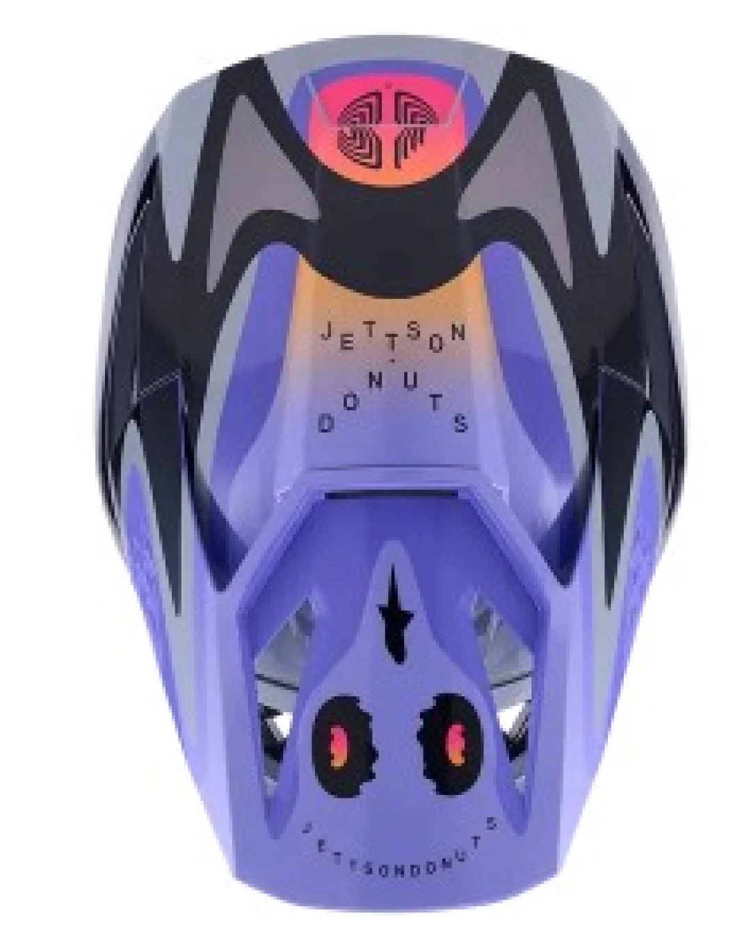 Детска мотокрос каска ALPINESTARS SM3 JETTSON GRAY/PUR/BLK