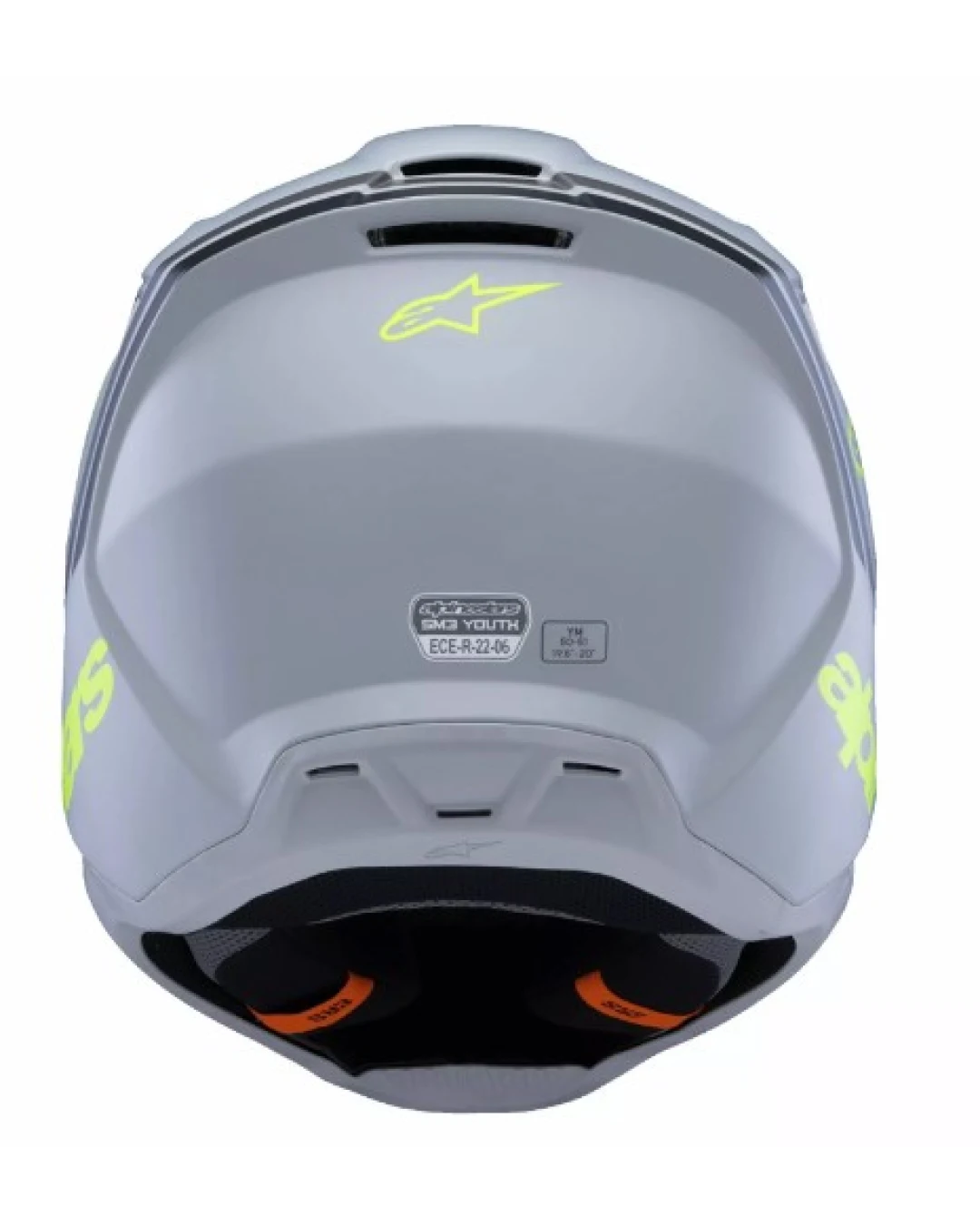 Детска мотокрос каска ALPINESTARS SM3 RADIUM GY/BLK/YL