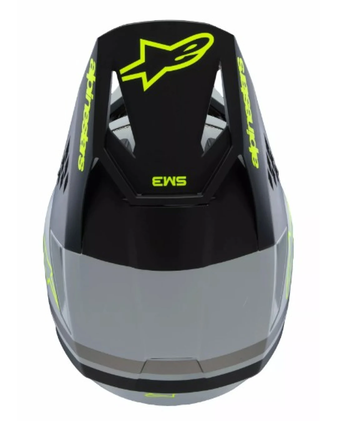 Детска мотокрос каска ALPINESTARS SM3 RADIUM GY/BLK/YL