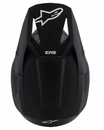 Детска мотокрос каска ALPINESTARS SM3 SOLID BLACK
