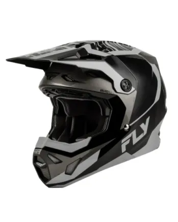 Детска мотокрос каска FLY RACING Formula Charge- Black/Grey/Light Grey