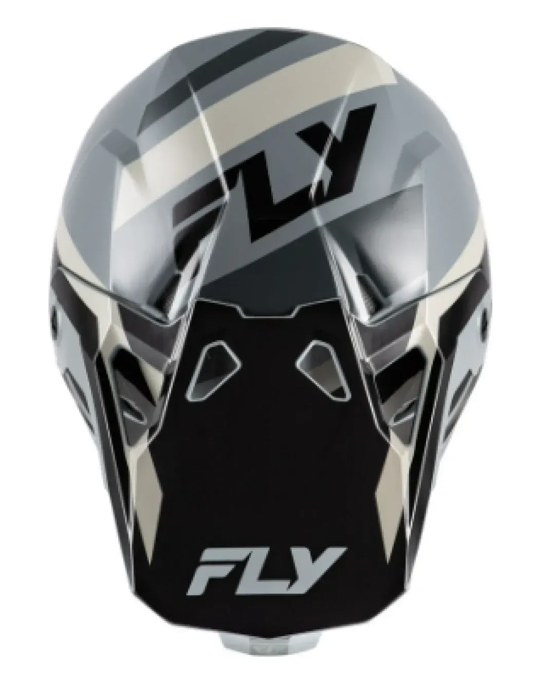 Детска мотокрос каска FLY RACING Formula CP Seal- Black/Grey/Light Grey