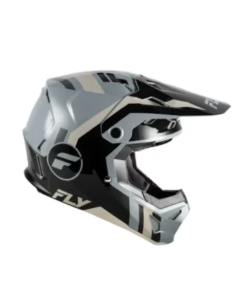 Детска мотокрос каска FLY RACING Formula CP Seal- Black/Grey/Light Grey