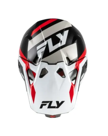 Детска мотокрос каска FLY RACING Formula CP Seal- White/Black/Red