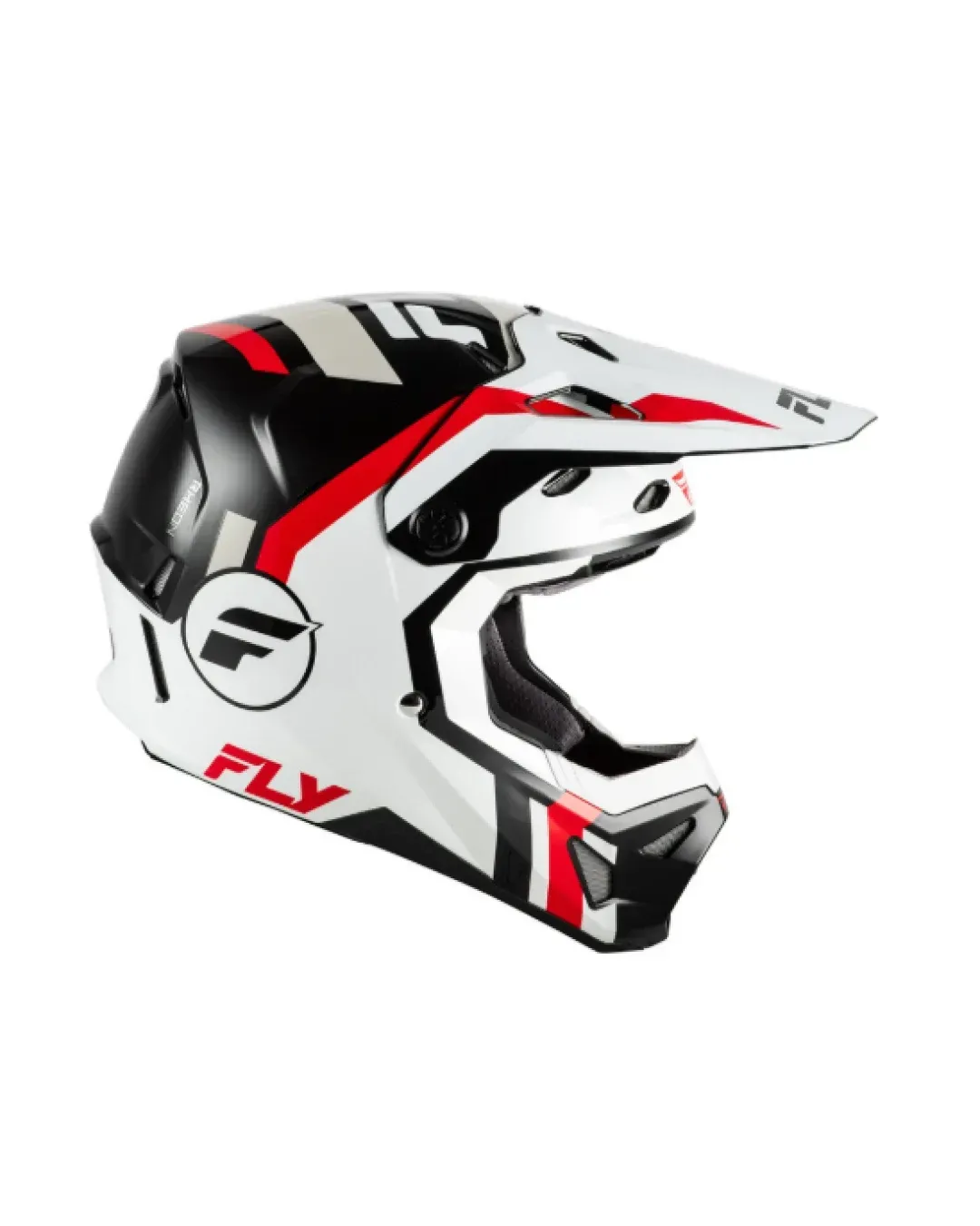 Детска мотокрос каска FLY RACING Formula CP Seal- White/Black/Red