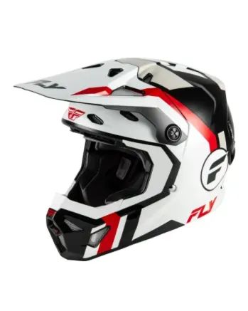 Детска мотокрос каска FLY RACING Formula CP Seal- White/Black/Red