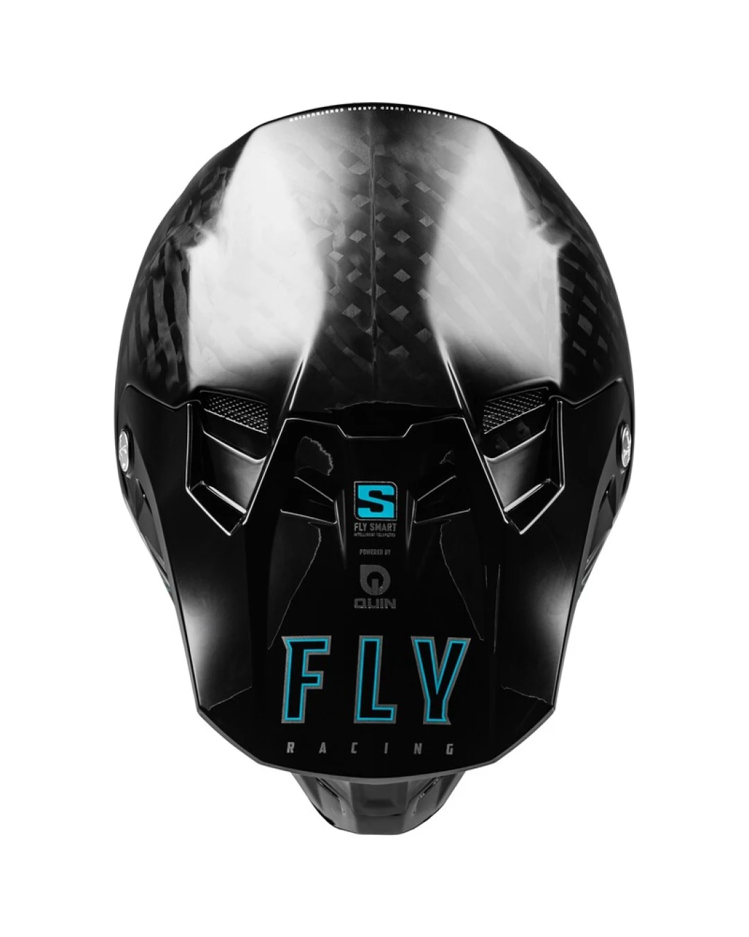 Детска мотокрос каска FLY RACING Formula S Carbon Solid Helmet - Black 2025