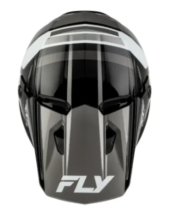 Детска мотокрос каска FLY RACING Kinetic Scrap Black/White/Grey