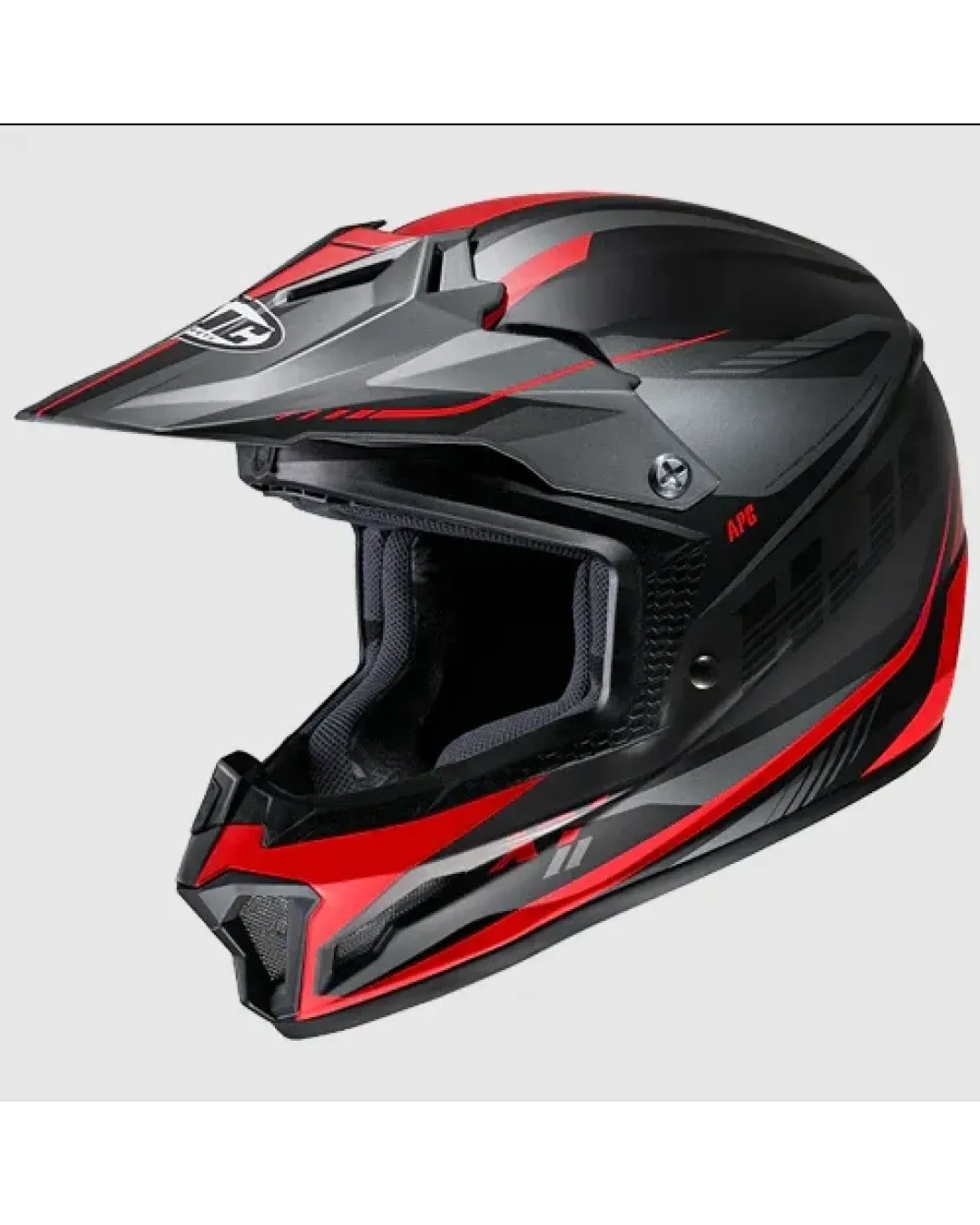 Детска мотокрос каска HJC CL-XY II DRIFT GRAY/RED