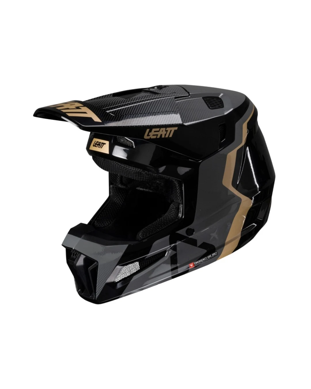 Детска мотокрос каска LEATT Kit Moto 3.5-Black V25