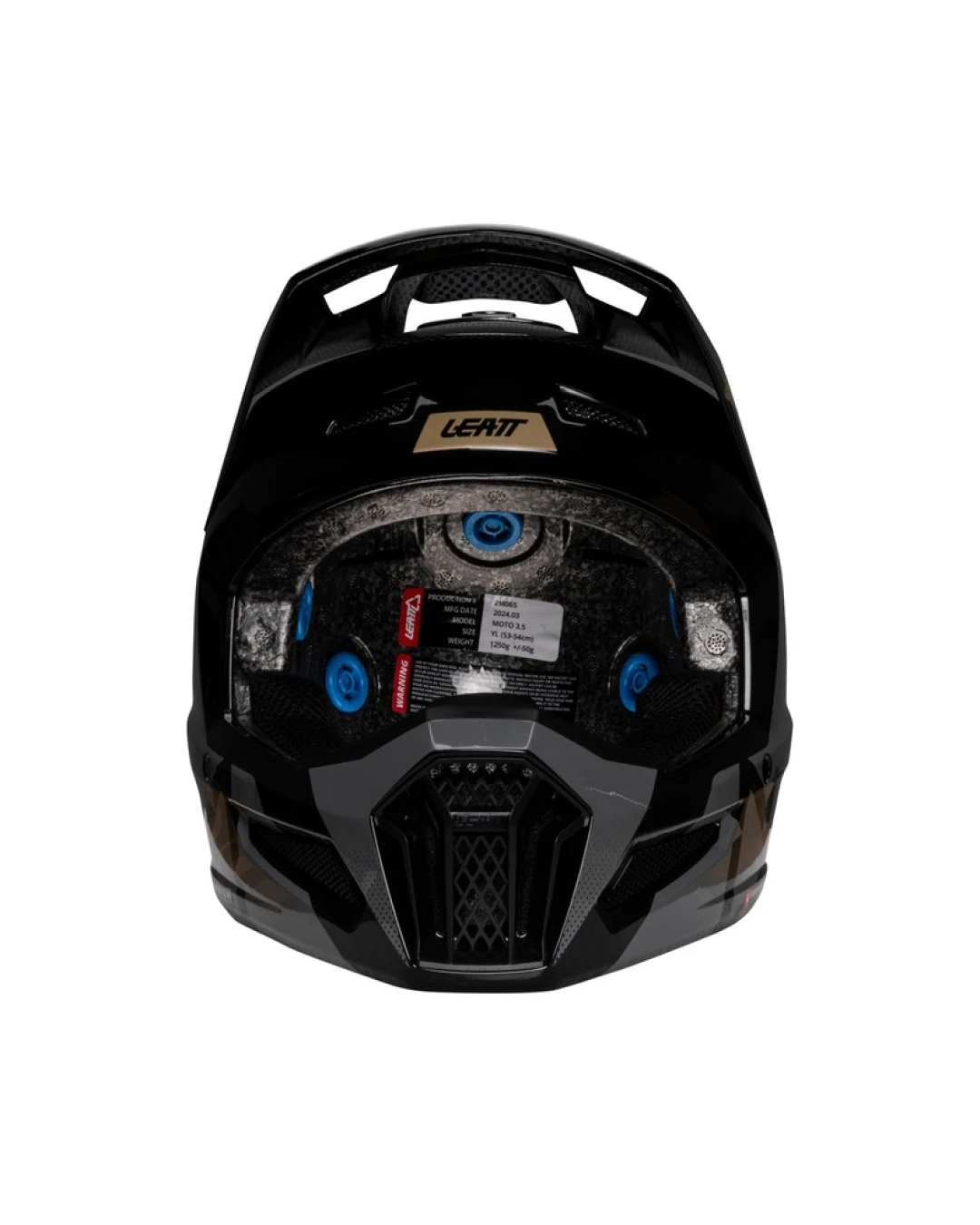 Детска мотокрос каска LEATT Kit Moto 3.5-Black V25