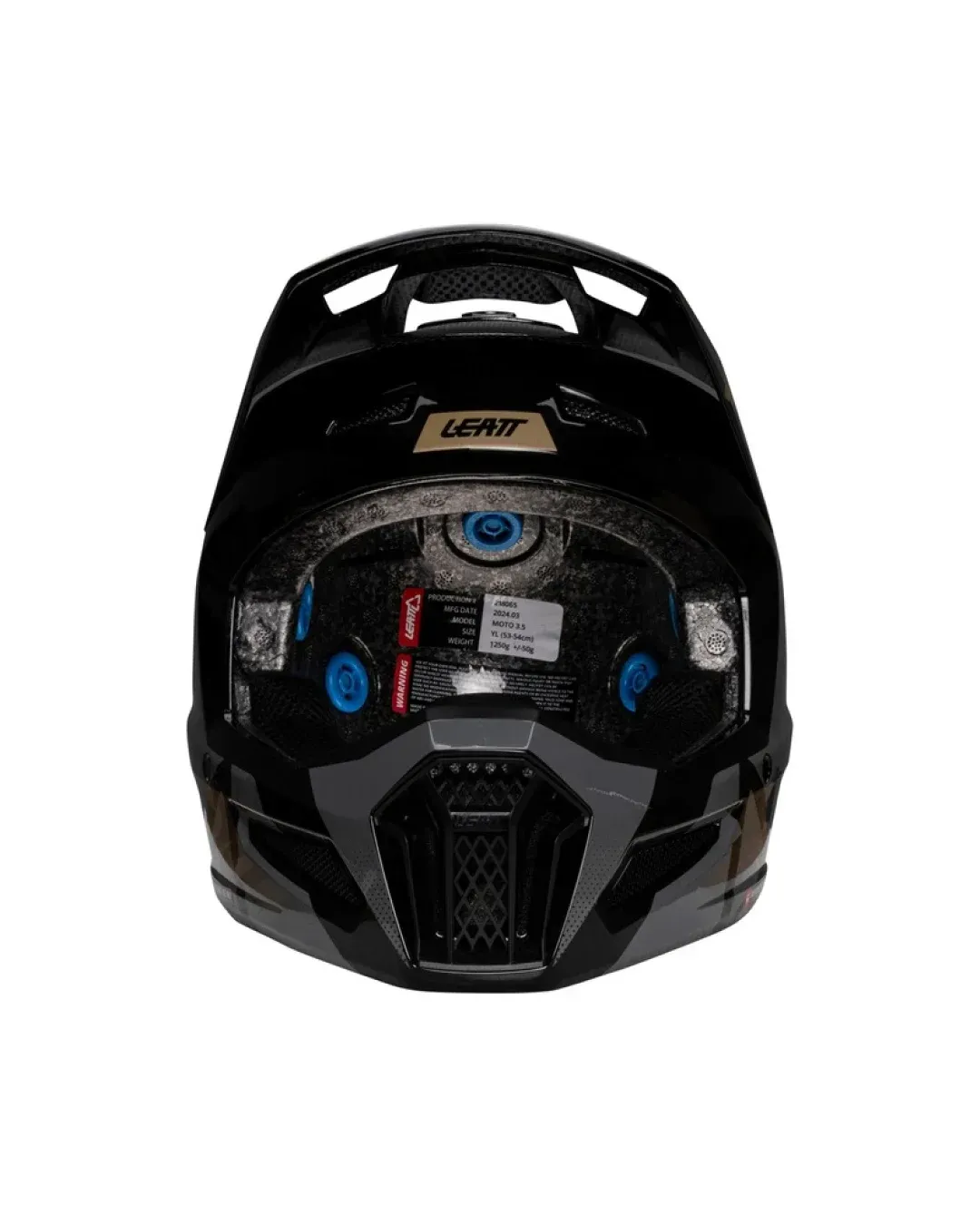 Детска мотокрос каска LEATT Kit Moto 3.5-Black V25