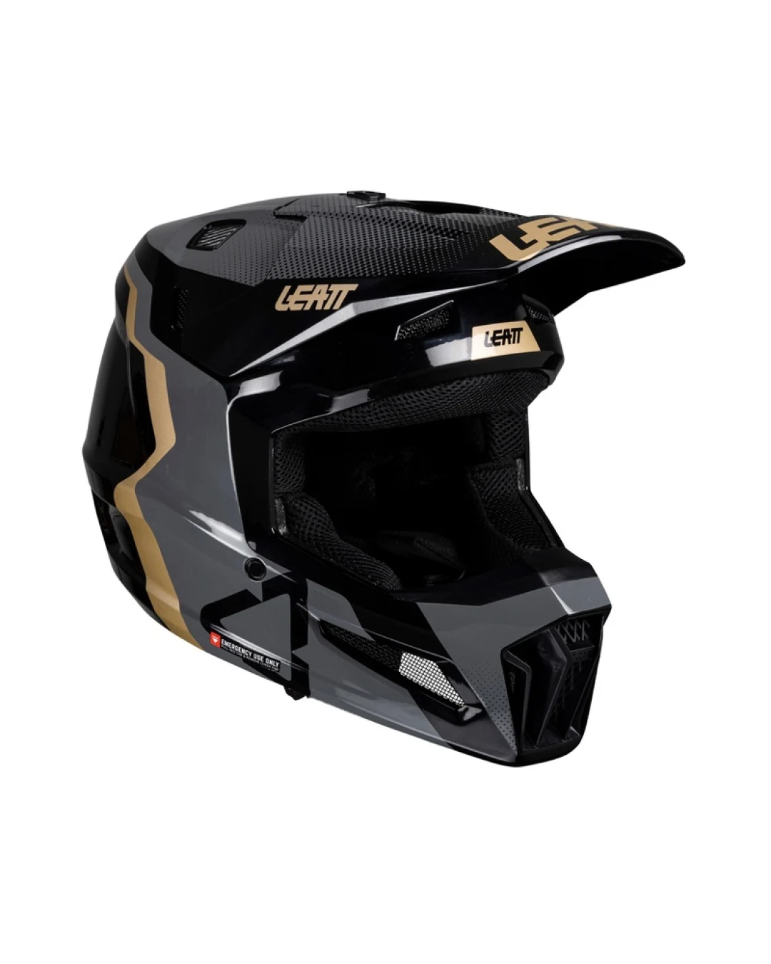 Детска мотокрос каска LEATT Kit Moto 3.5-Black V25