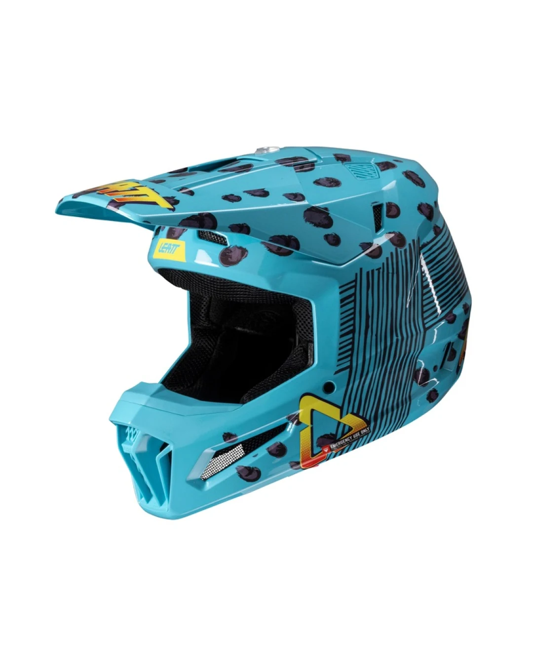 Детска мотокрос каска LEATT Kit Moto 3.5-Cheetah V25