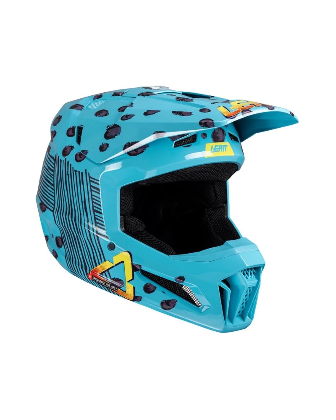 Детска мотокрос каска LEATT Kit Moto 3.5-Cheetah V25