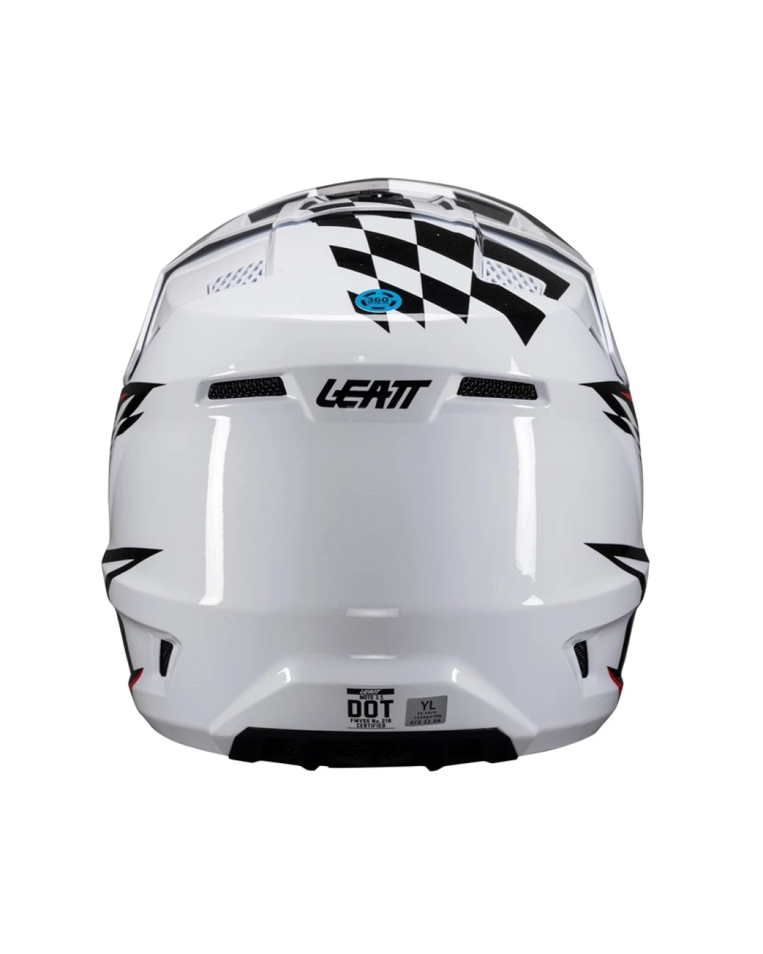 Детска мотокрос каска LEATT Kit Moto 3.5-White V25