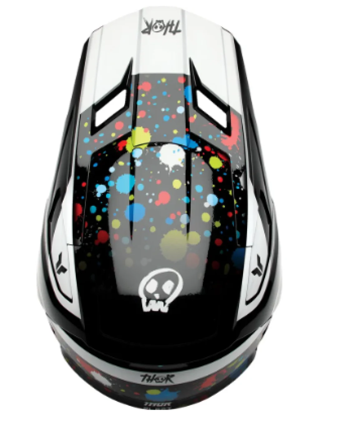 Детска мотокрос каска THOR FLEET SPLAT BLACK