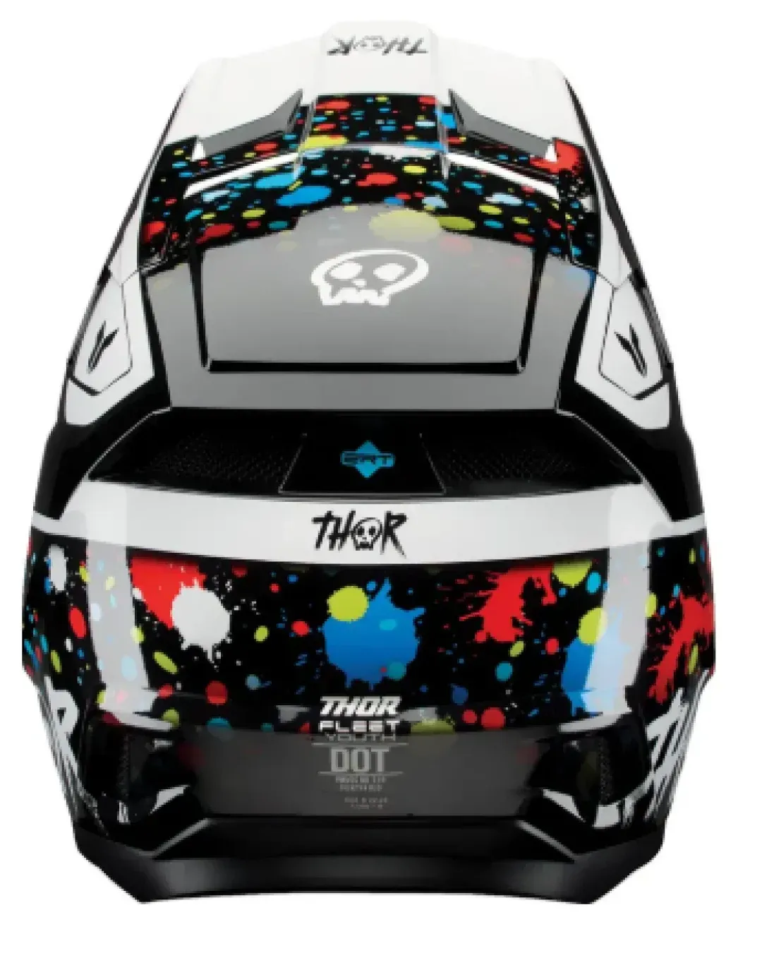 Детска мотокрос каска THOR FLEET SPLAT BLACK