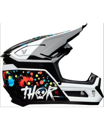 Детска мотокрос каска THOR FLEET SPLAT BLACK