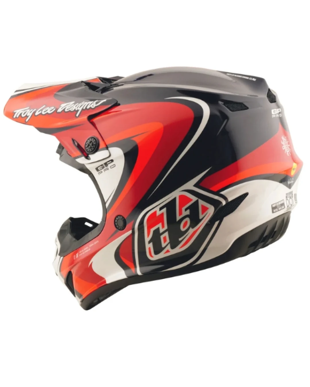 Детска мотокрос каска TROY LEE DESIGNS GP Pro Crossover Helmet - Black/Red