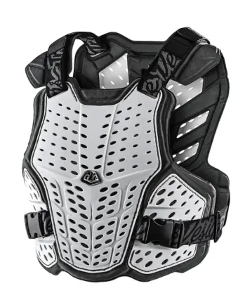 Детска протекторна броня TROY LEE DESIGNS Rockfight Chest Protector - WHITE