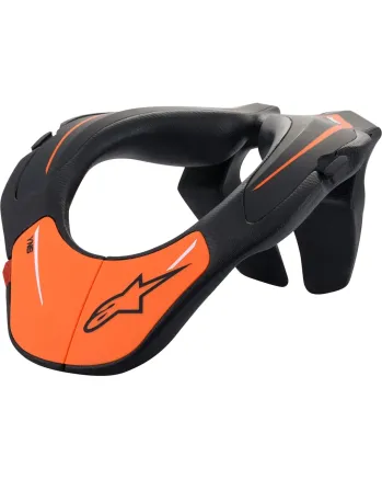 Детска протекторна яка ALPINESTARS NECK SUPPORT BLACK/ORANGE