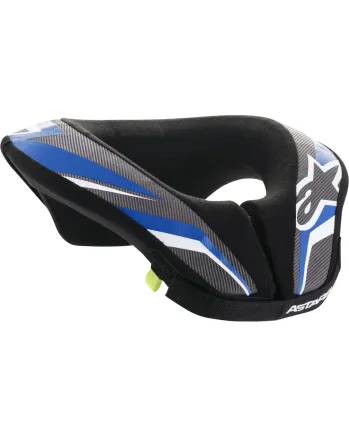Детска протекторна яка ALPINESTARS Sequence Neck Roll BLACK/BLUE