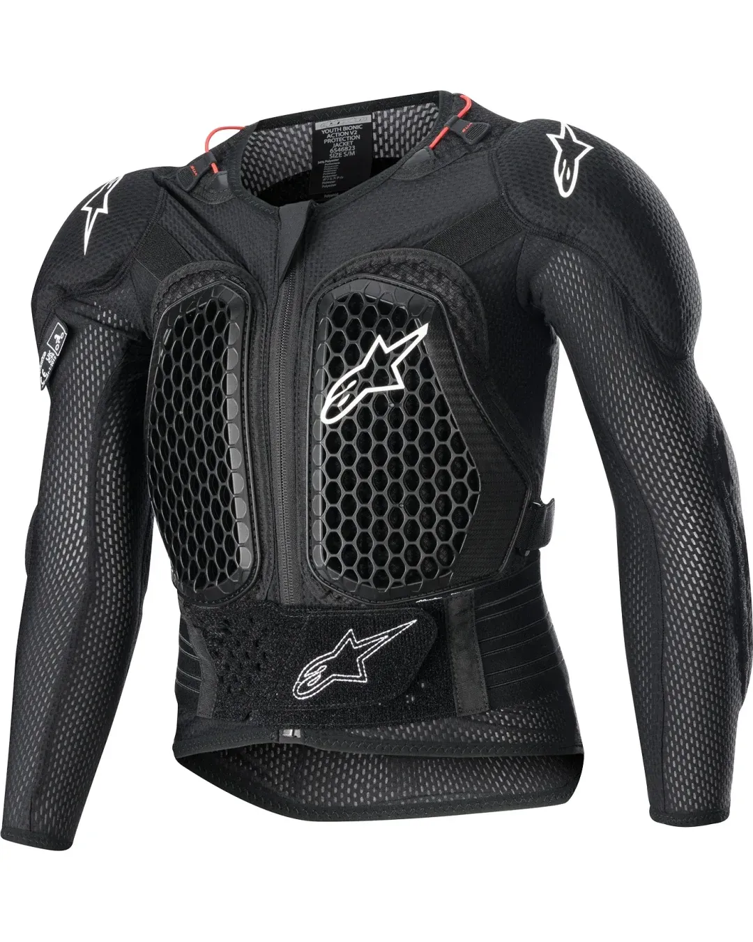 Детска ризница ALPINESTARS BIONIC ACTION V2 BLACK