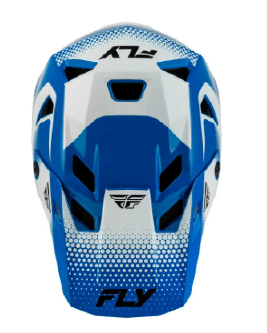 Детска вело каска FLY RACING Rayce Sonar - Blue/White/Black