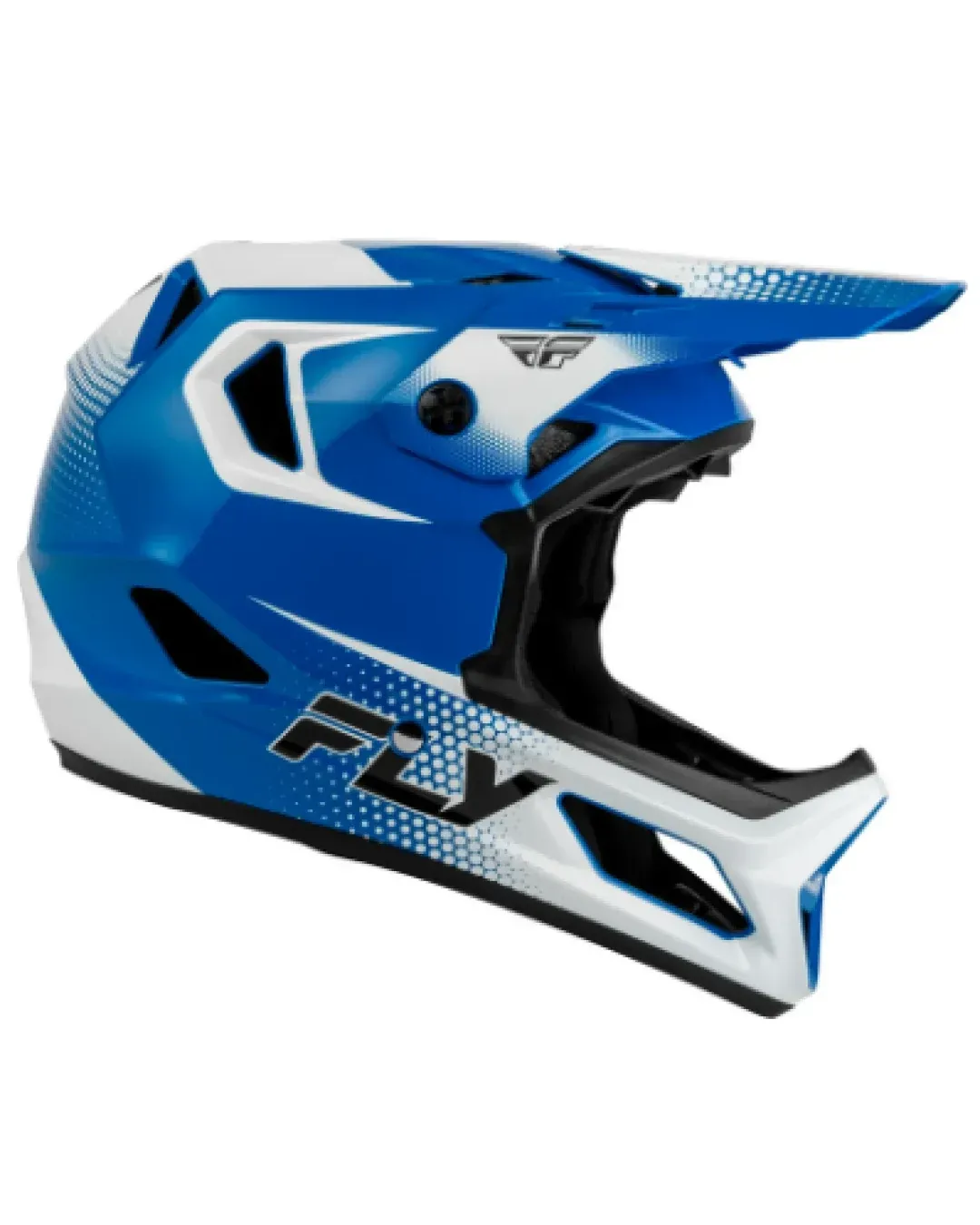 Детска вело каска FLY RACING Rayce Sonar - Blue/White/Black