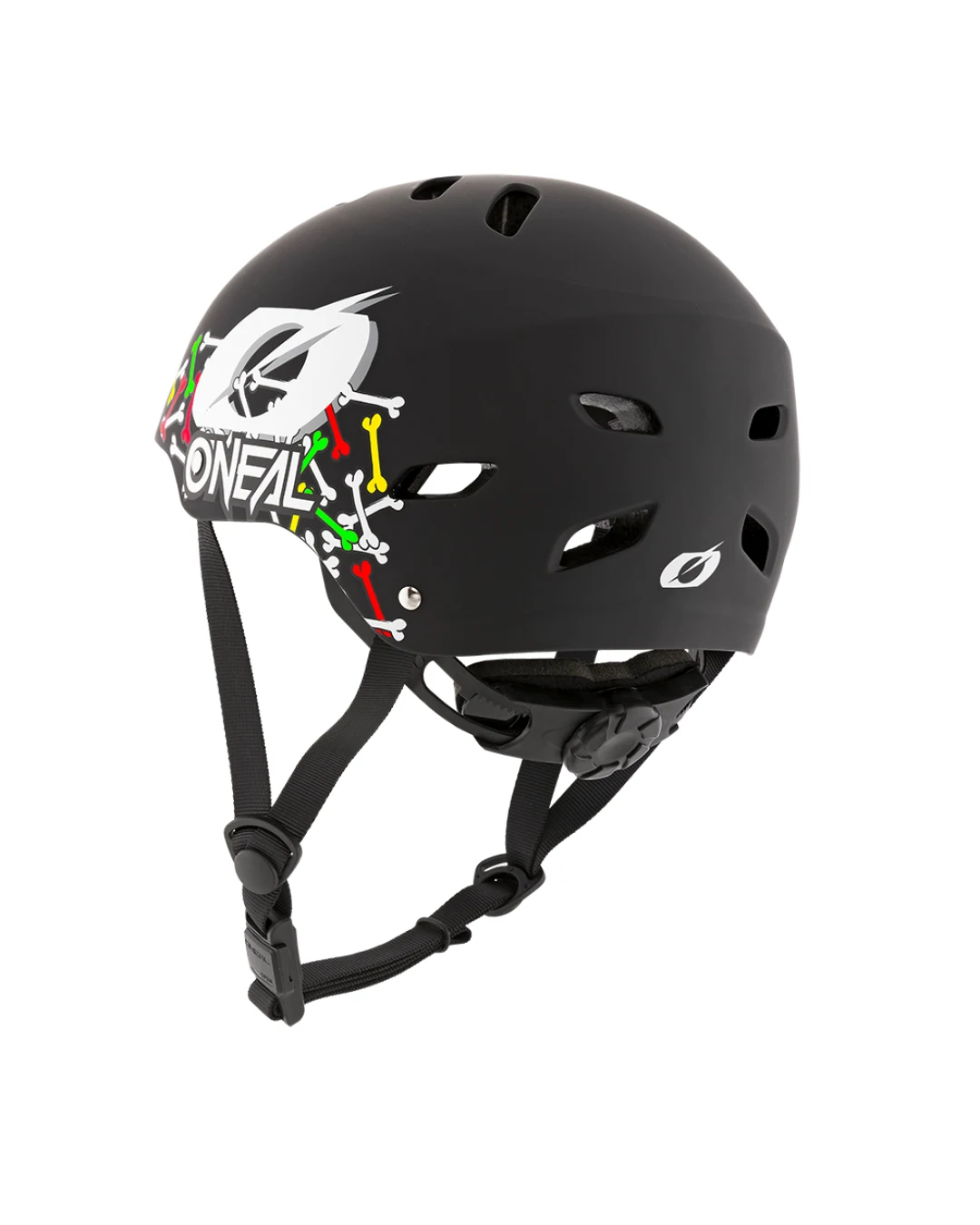 Детска вело каска O'NEAL DIRT LID SKULLS BLACK/MULTI