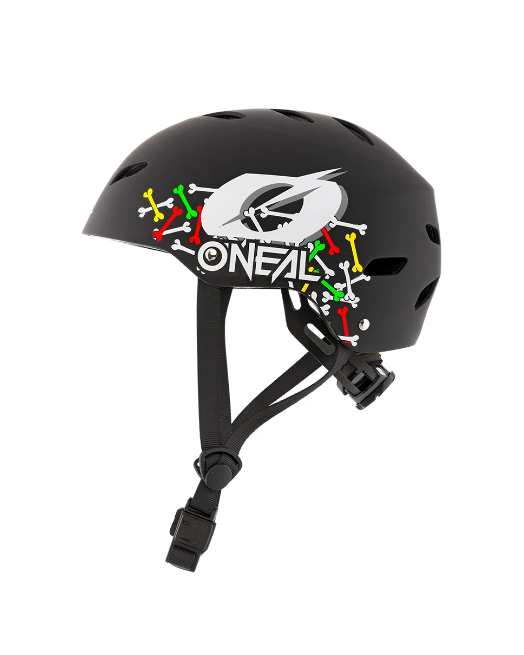 Детска вело каска O'NEAL DIRT LID SKULLS BLACK/MULTI