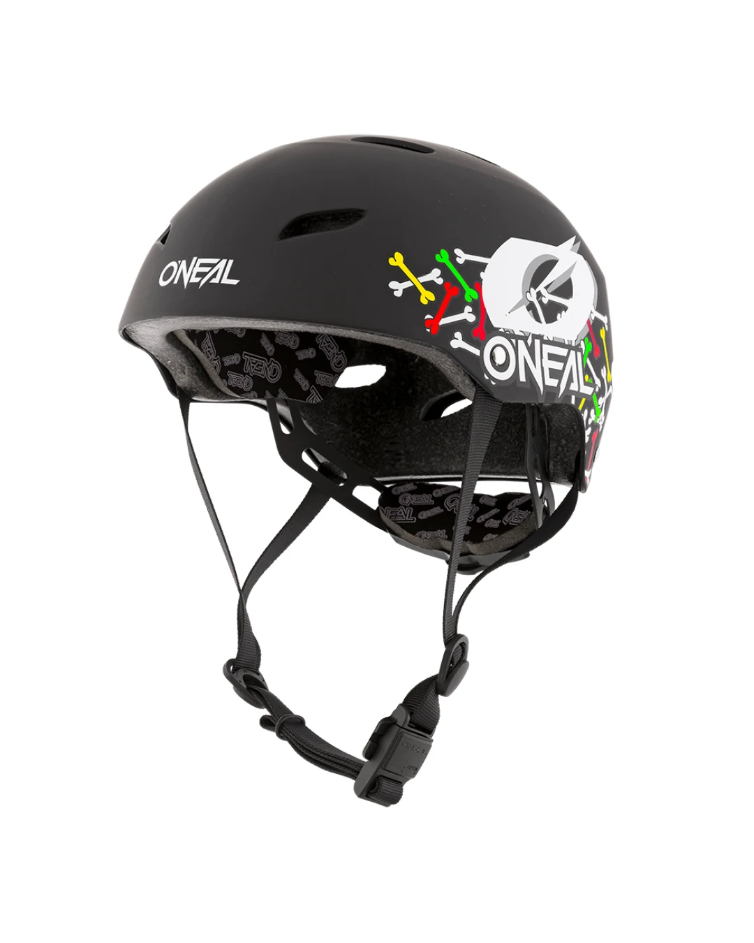 Детска вело каска O'NEAL DIRT LID SKULLS BLACK/MULTI
