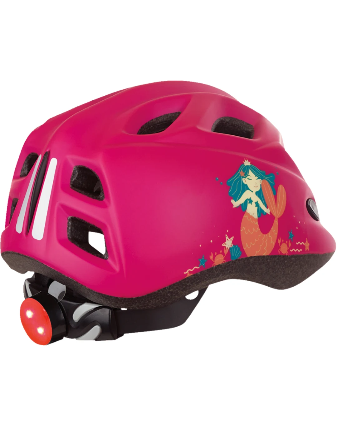 Детска вело каска POLISPORT SPACESHIP PINK