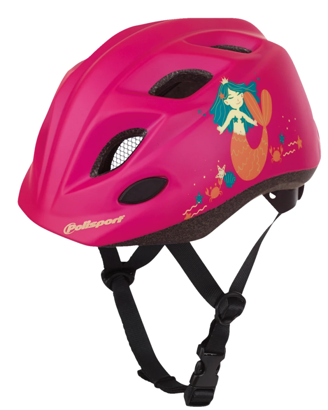 Детска вело каска POLISPORT SPACESHIP PINK