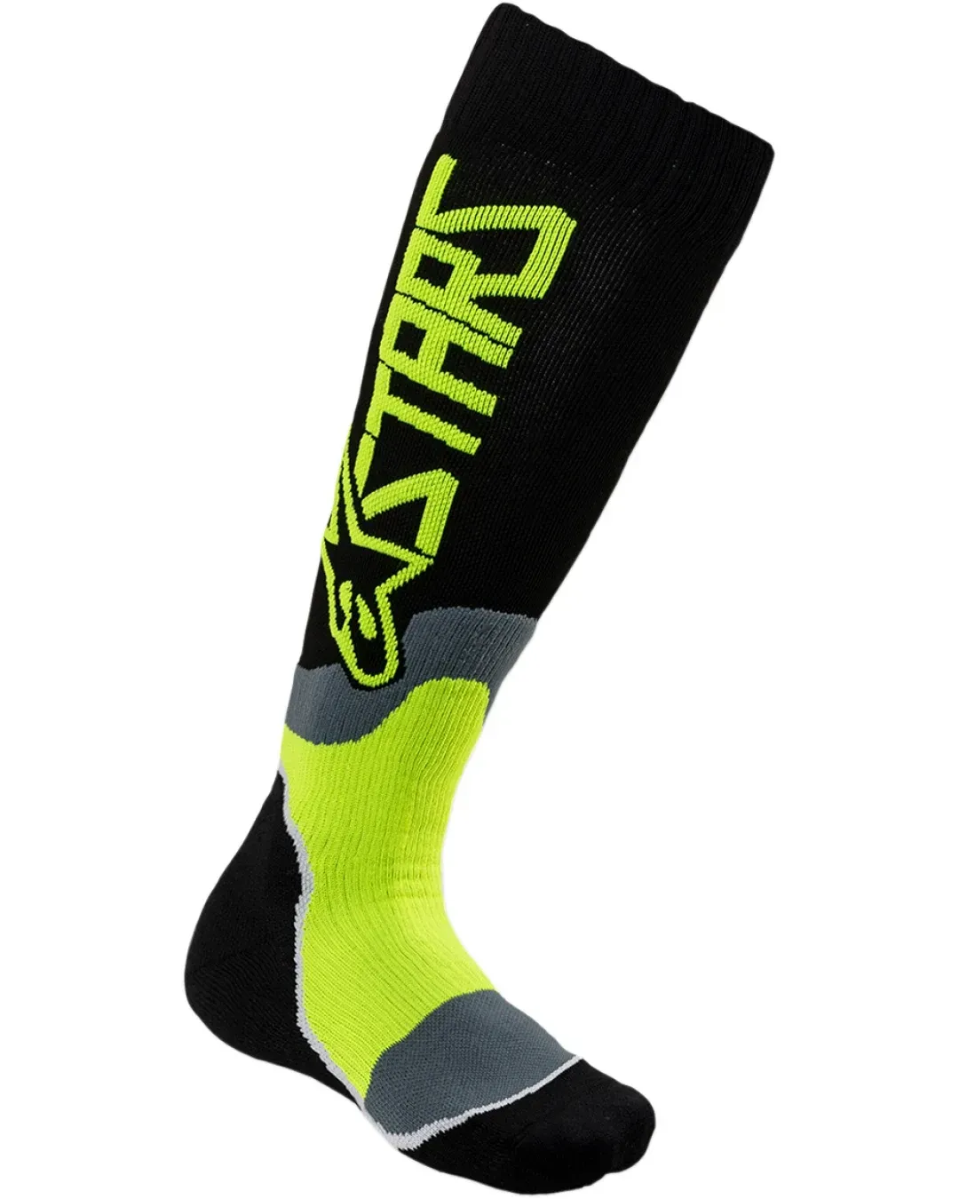 Детски чорапи ALPINESTARS YTH MX PLUS2 BLACK/YELLOW