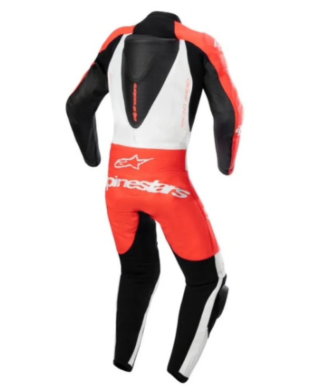 Детски кожен екип ALPINESTARS GP PLUS V2 1PC BK/RD/WH