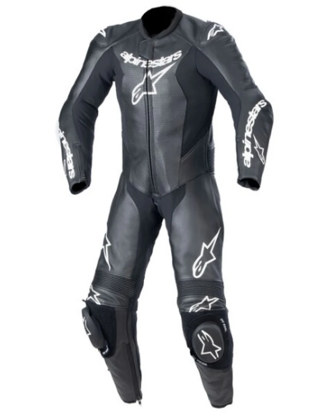 Детски кожен екип ALPINESTARS GP PLUS V2 1PC BLACK