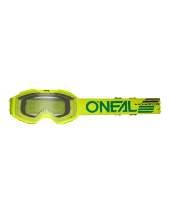 Детски крос очила O'NEAL B-10 SOLID NEON YELLOW - CLEAR V.24