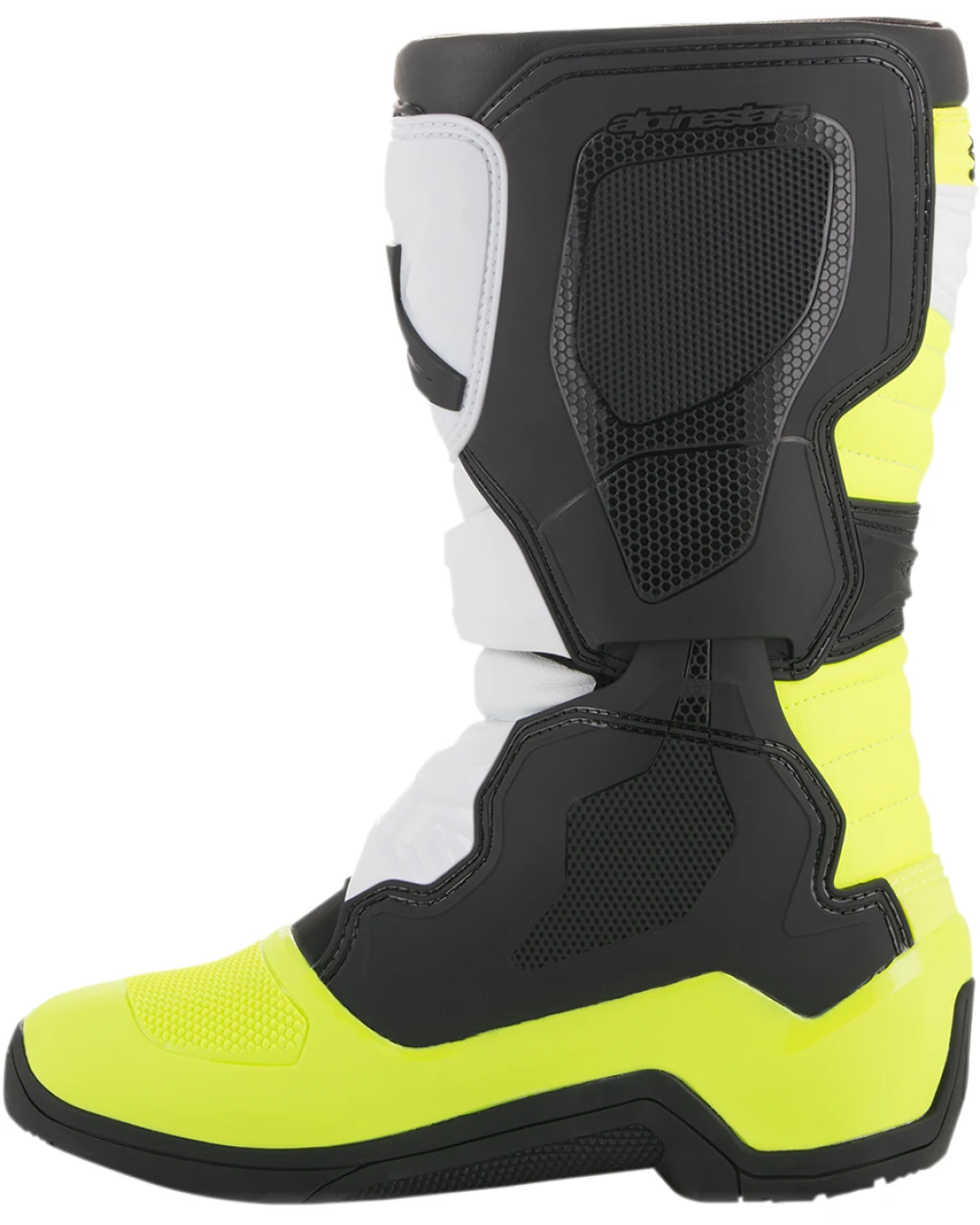 Детски мотокрос ботуши Alpinestars TECH 3S BLACK/WHITE/FLOYELLOW