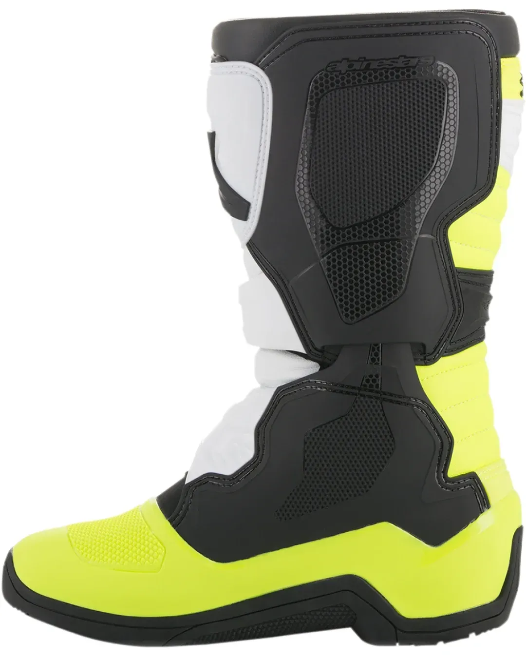 Детски мотокрос ботуши Alpinestars TECH 3S BLACK/WHITE/FLOYELLOW