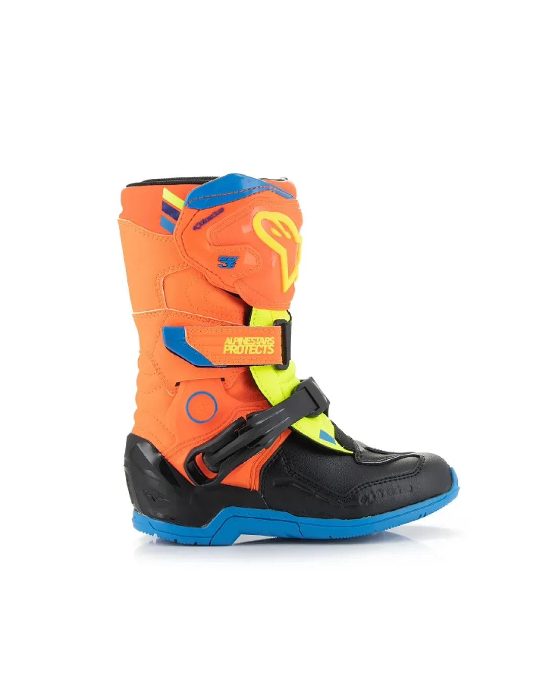 Детски мотокрос ботуши ALPINESTARS Tech 3S KIDS OR/BL/Y